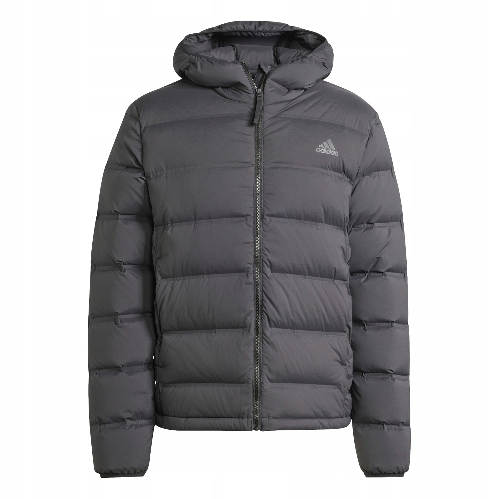 Pánská bunda adidas Helionic Stretch Hooded Down Jacket