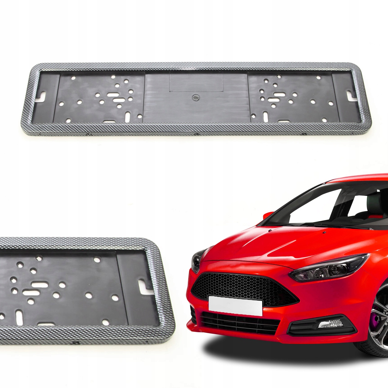 

Ramka Ramki Pod Tablice Stal Nierdzewna Carbon