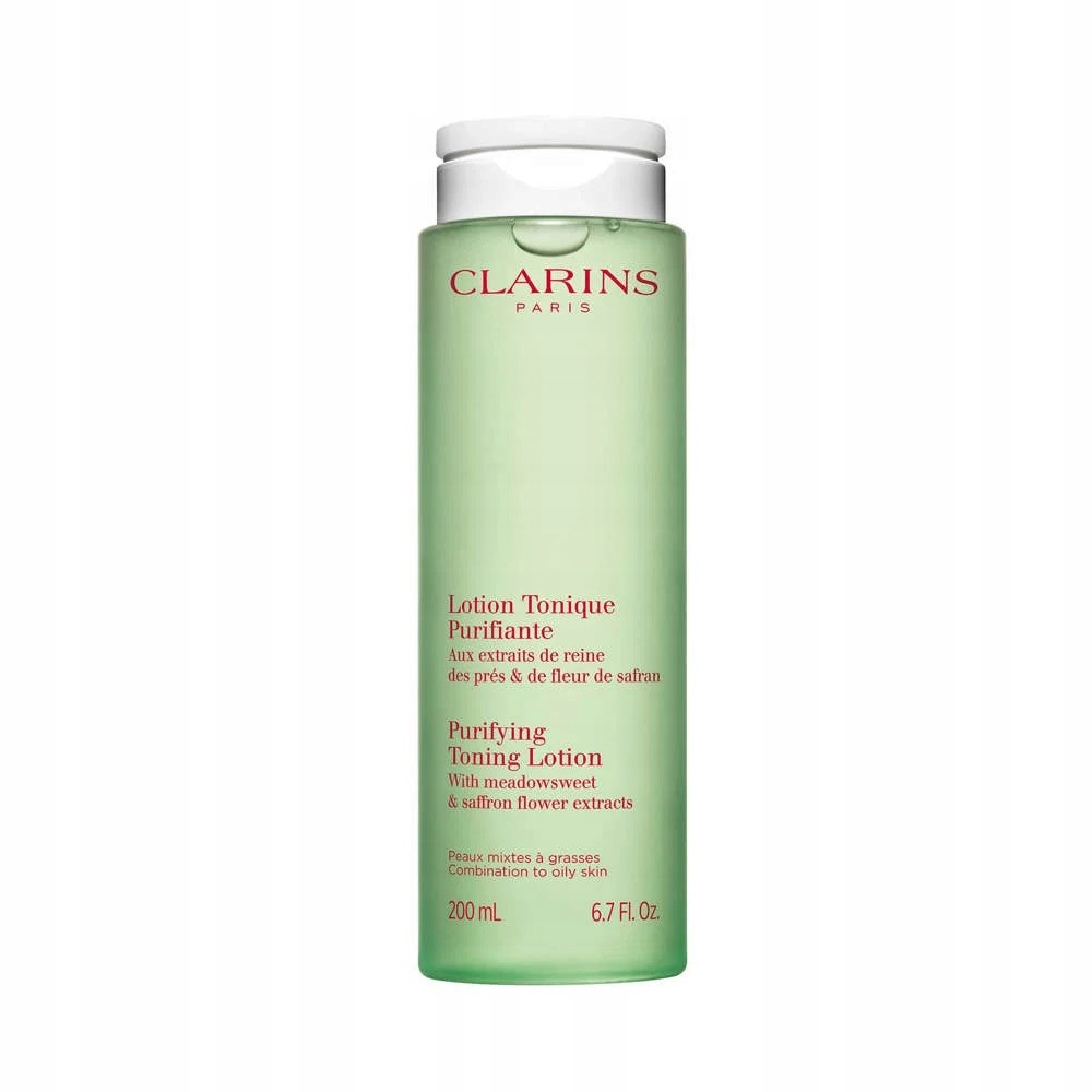 Clarins, Čisticí pleťové tonikum bez alkoholu, pro smíšenou až mastnou pleť, 200 ml