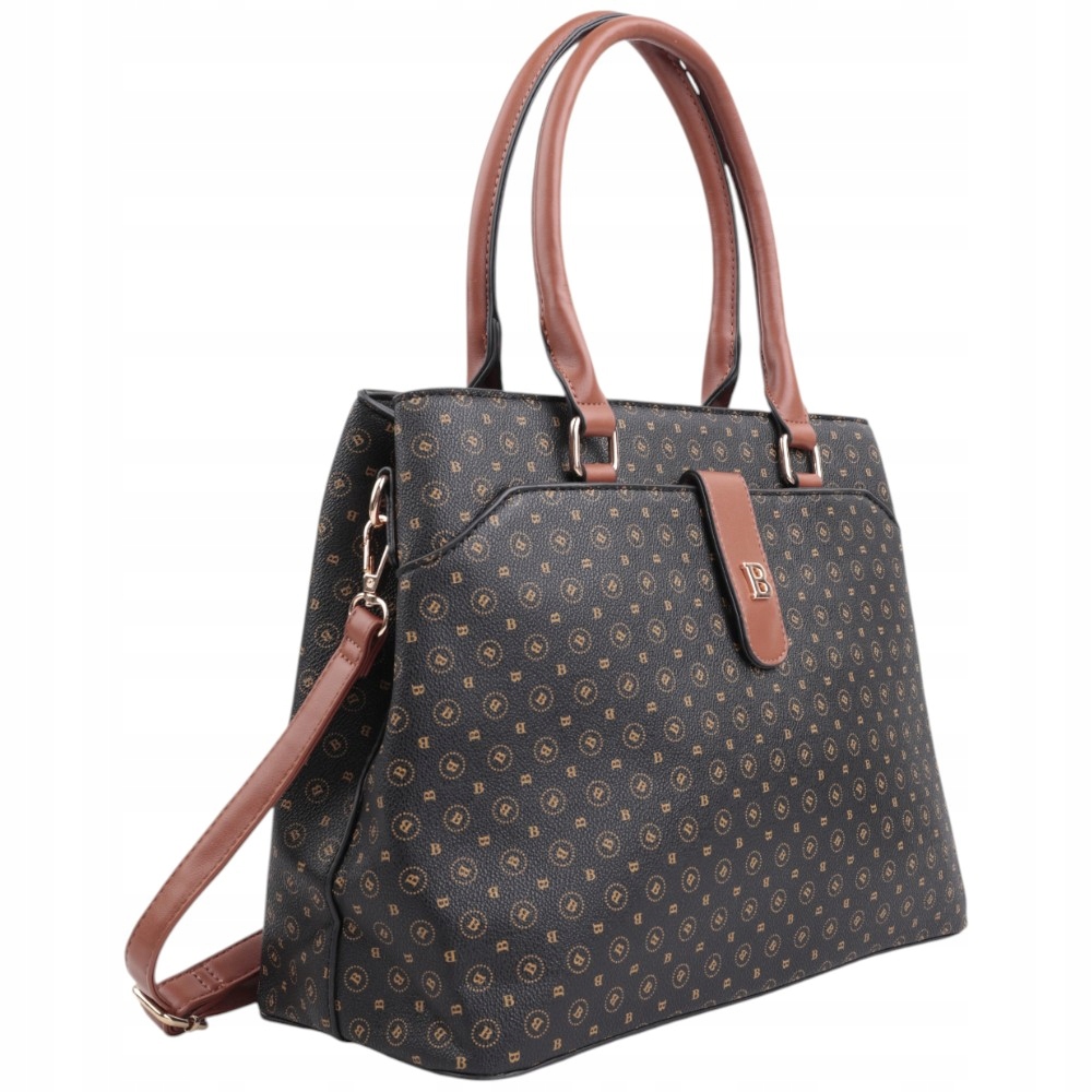 Torebka damska shopper na ramię wizytowy shopperki pojemny klasyczne modne