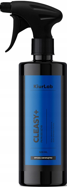 KIURLAB _ CLEASY+ 0,5L PŁYN DO MYCIA SZYB - SILNIE ODTŁUSZCZAJĄCY