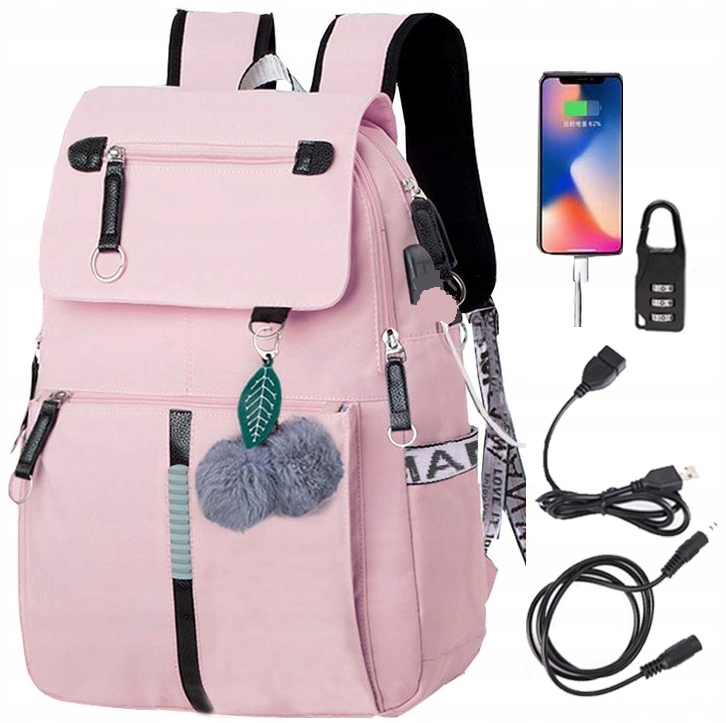 

Plecak Szkolny Do Szkoły Dla Młodzieżowy Usb