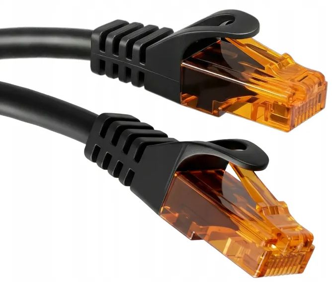Patchcord LTC U/UTP 6 RJ45 / RJ45 1,5 m czarny