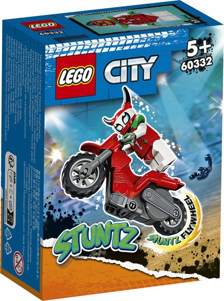 LEGO 60332 CITY MOTOCYKL BRAWUROWEGO SKORPIONA