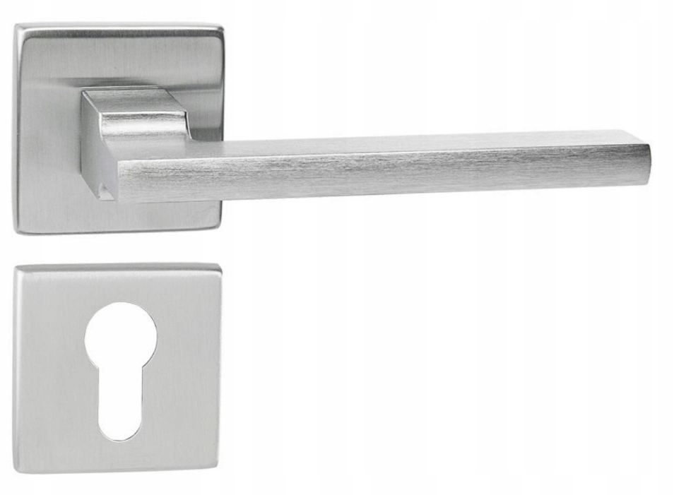 italská klika Cleo Qr Sl chrom mat rozety Wb