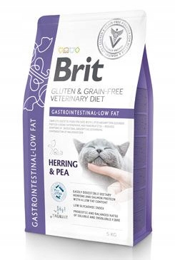 Brit VD Cat Gf Gastrointestinal-Low fat 5kg