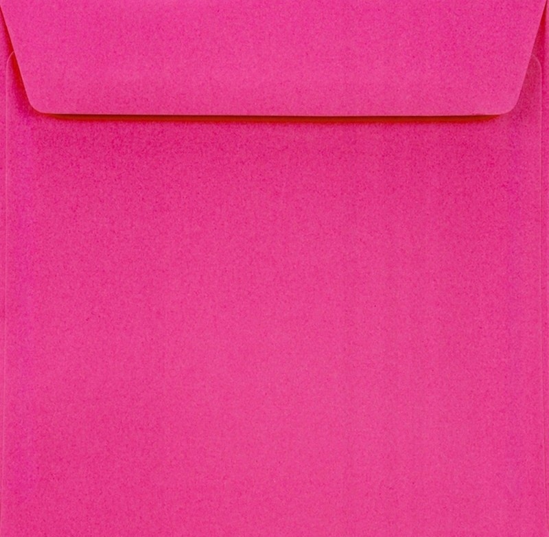 

Koperta ozdobna kwadratowa K4 różowa 90g 5 szt