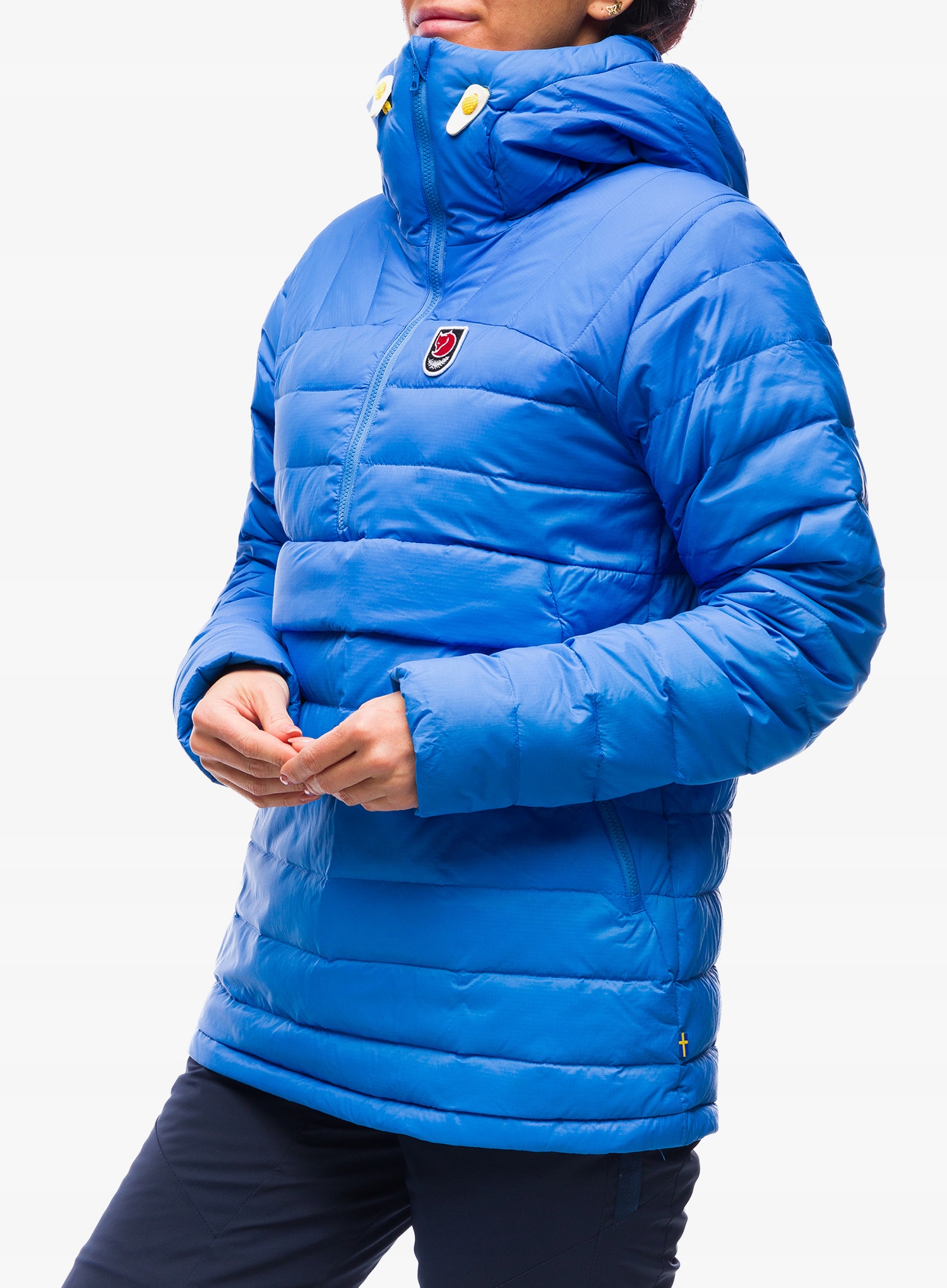 Dámská péřová bunda Fjallraven Expedition Pack Down Anorak modrá S