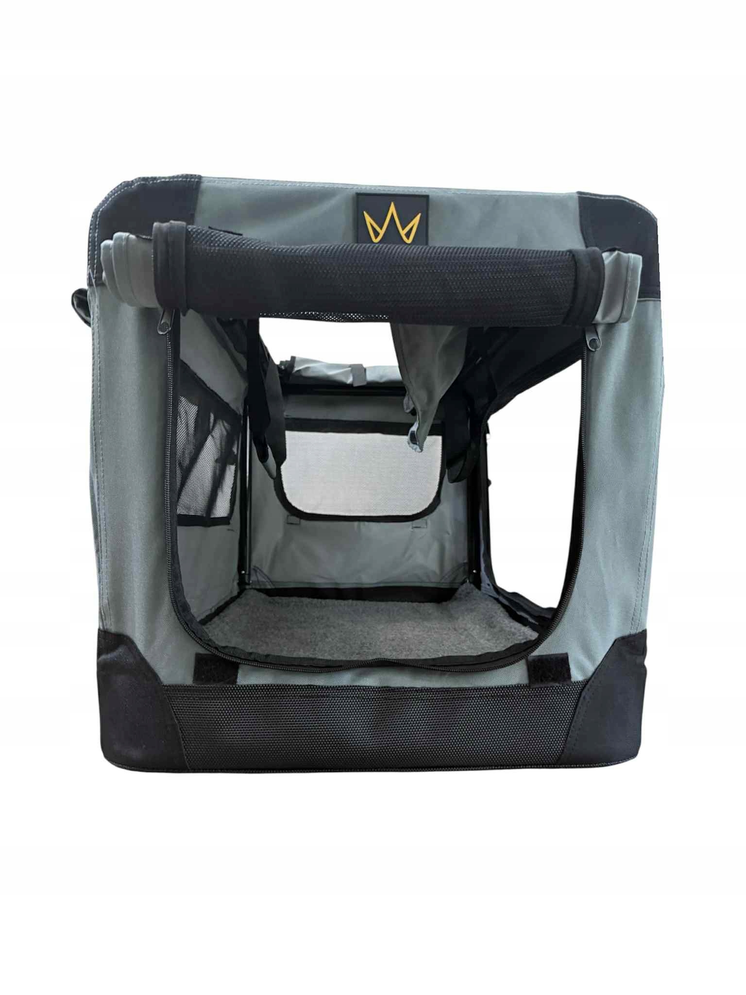 Levně Přepravka látková Goldie velikost 3XL, šedá 120 cm obal