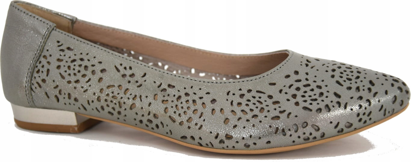 Dámské Elegantní Baleríny Zlaté 1180/1 39