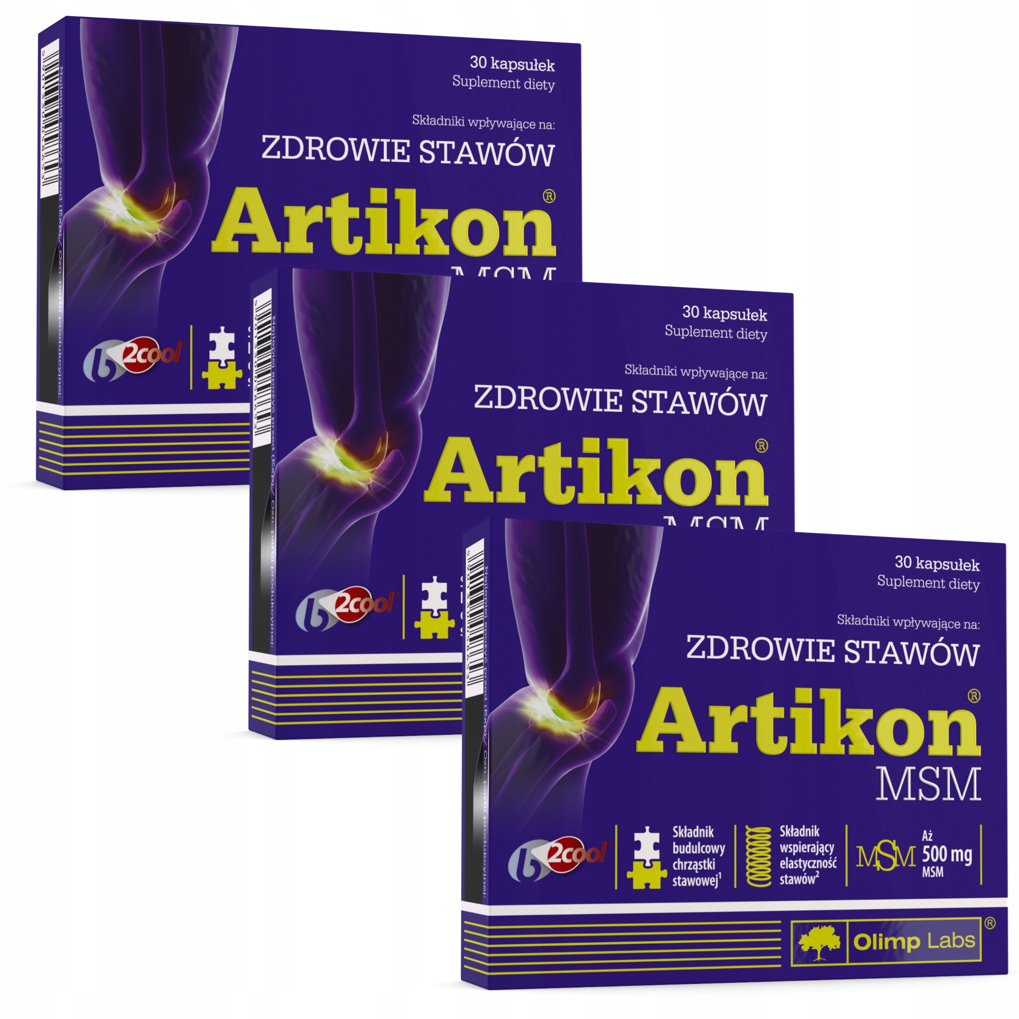 OLIMP ARTIKON 3x30 caps MSM COLLAGEN BONES JOINTS VIT C