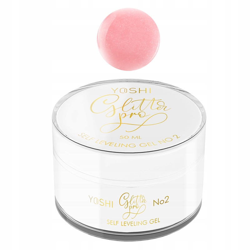 Yoshi żel budujący Glitter Pro #2 50ml