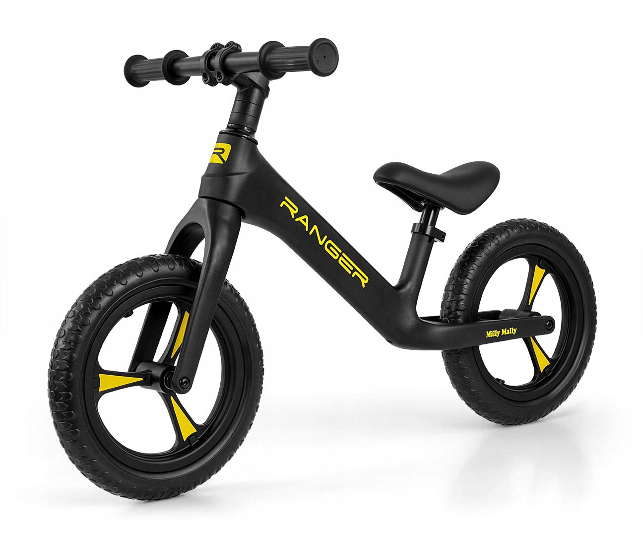 Milly Mally Rowerek Biegowy Ranger Black dla dzieci 2+