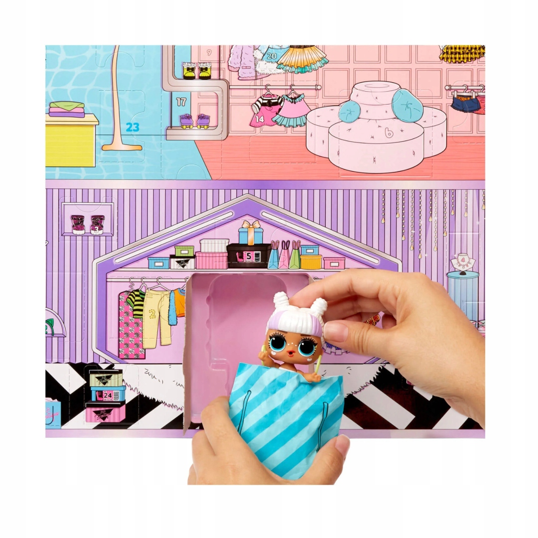 Адвент-календарь L.O.L. Surprise Mix and Match Looks 591788, кукла и аксессуары, от 3 лет — фото 8