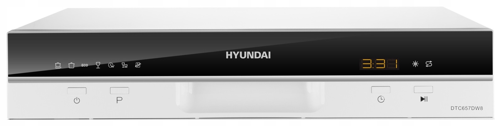 ZMYWARKA KOMPAKTOWA WOLNOSTOJĄCA STOŁOWA PODBLATOWA HYUNDAI 7 PROGRRAMÓW Kod producenta DTC657DW8F