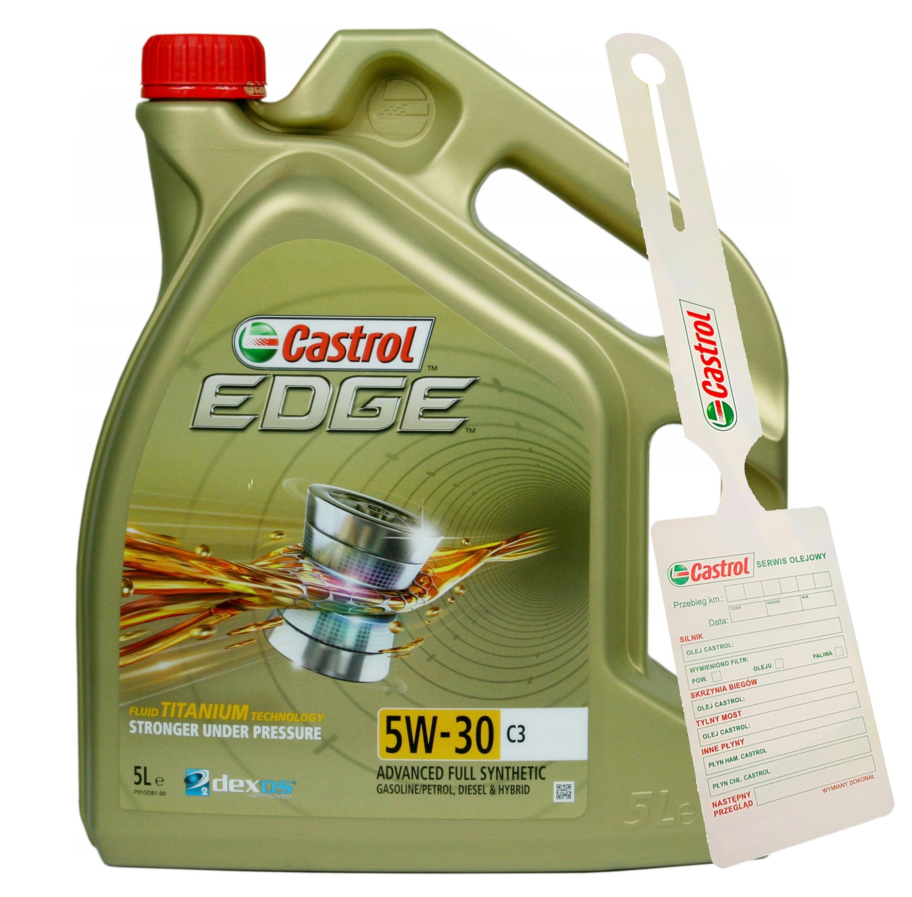 

Olej Castrol Edge Titanium 5W30 C3 Pc 5L+zawieszka