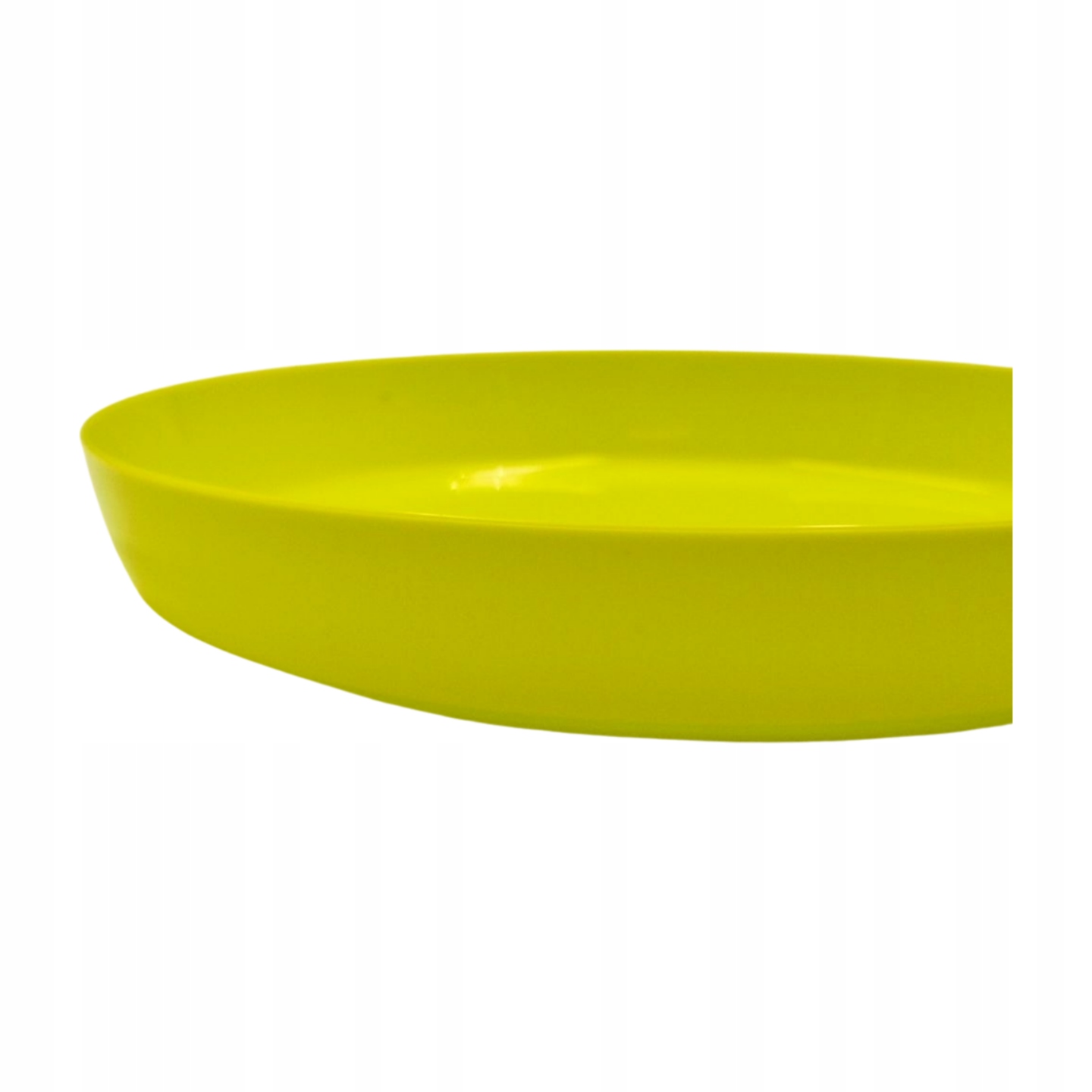 PODSTAWKA POD DONICZKĘ OKRĄGŁA Aga 19,6 cm LIMONKA Materiał wykonania tworzywo sztuczne