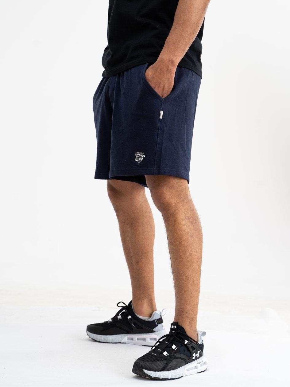 

Krótkie Spodenki Dresowe Granatowe Męskie Sport M