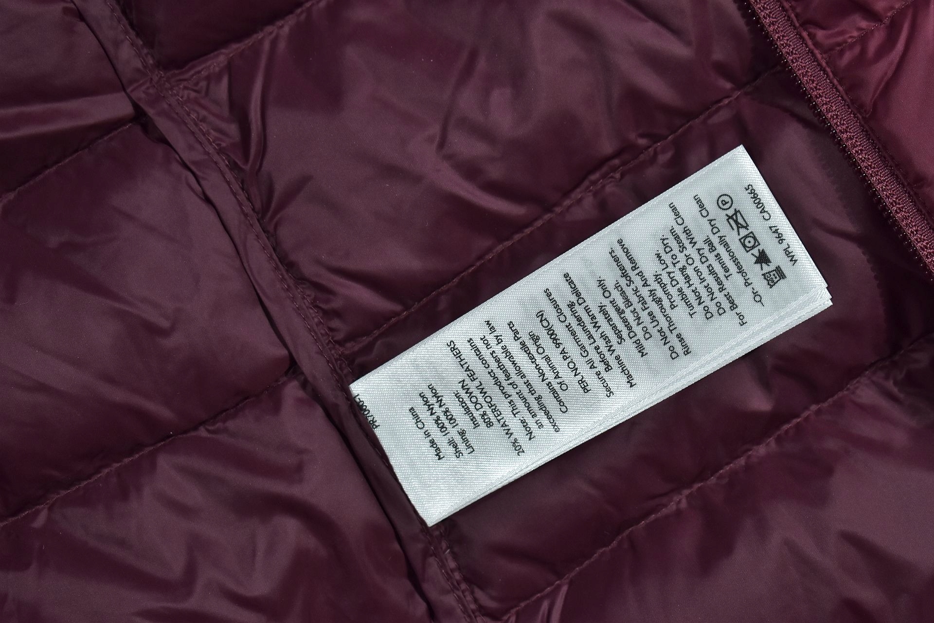 EDDIE BAUER Bezrękawnik Damski EB650 / L Odcień bordowy