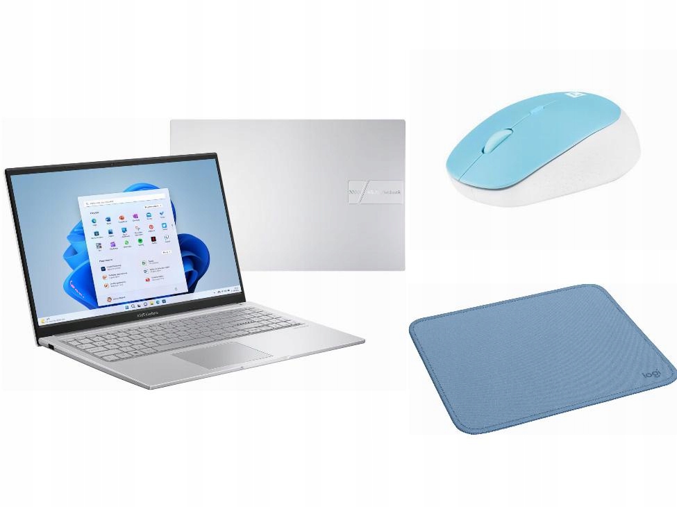 Laptop Asus Windows 11 Home Intel Core 7 Stylowa Myszka Podkładka