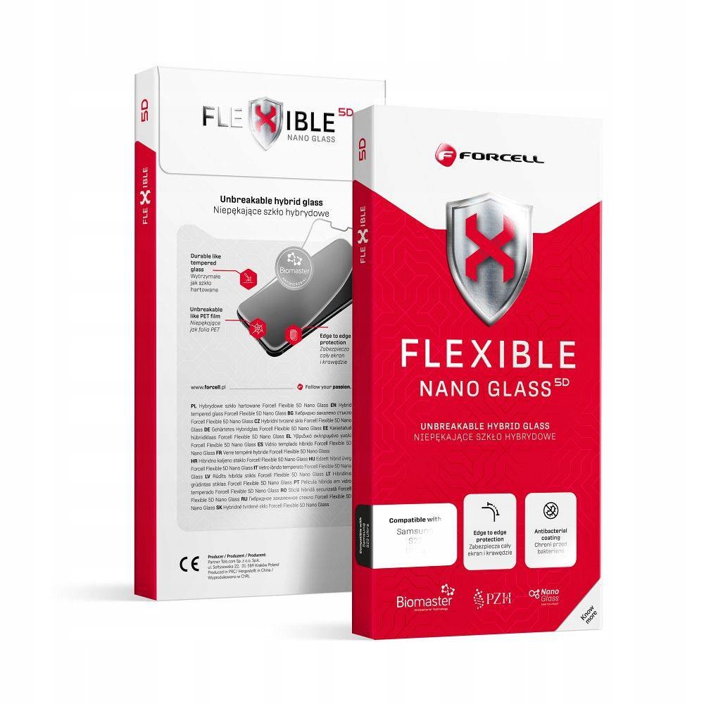 Szkło Hybrydowe Do Iphone 17 Air Forcell Flexible 5D Czarne