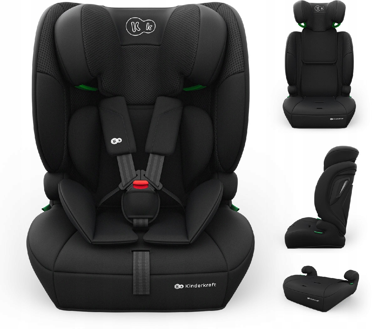 Kinderkraft Comfort Up 2 Plus Fotelik Samochodowy 3w1 76-150 cm 9-36 kg