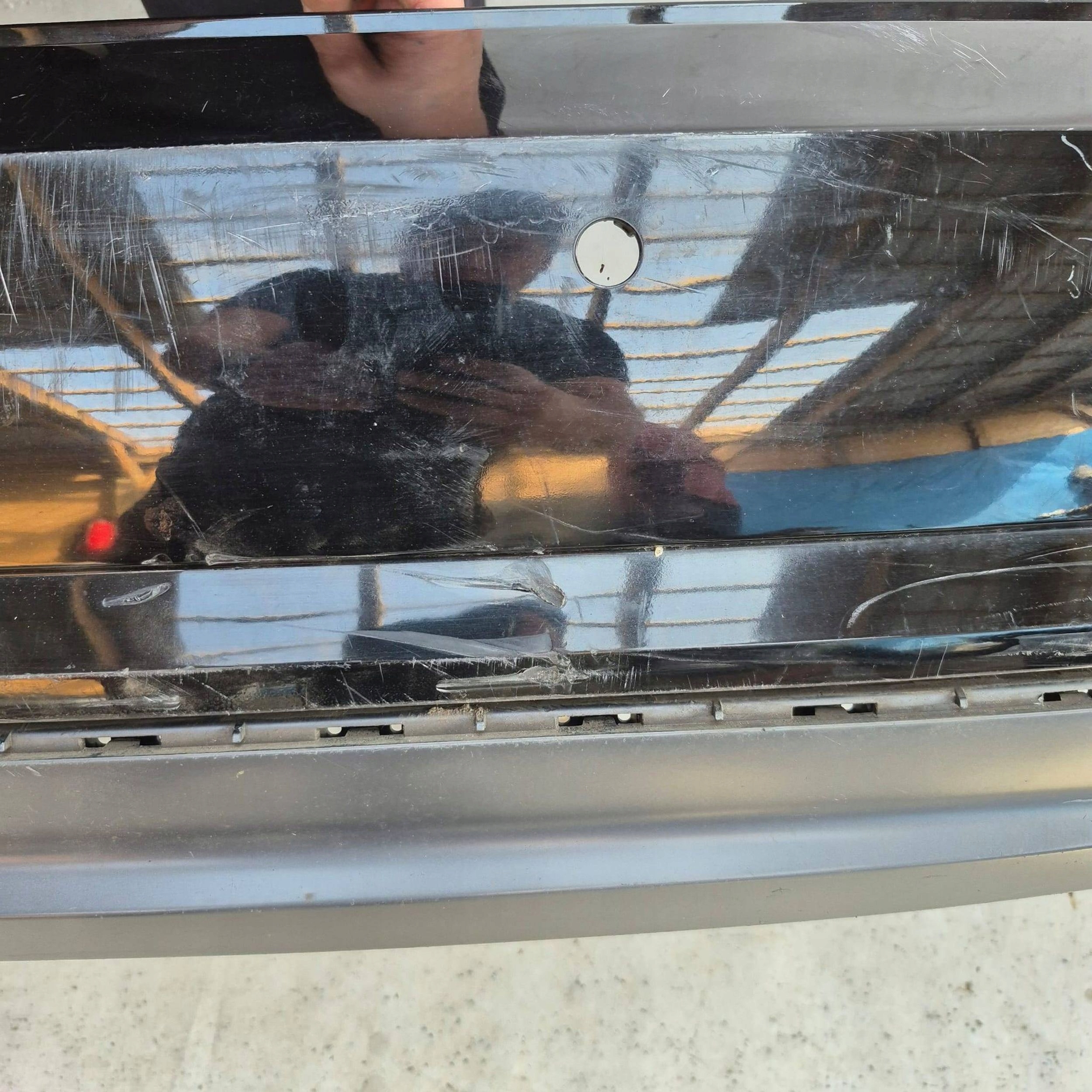 AUDI A4 B9 8W sedan 15-19 bumper rear part rear PDC