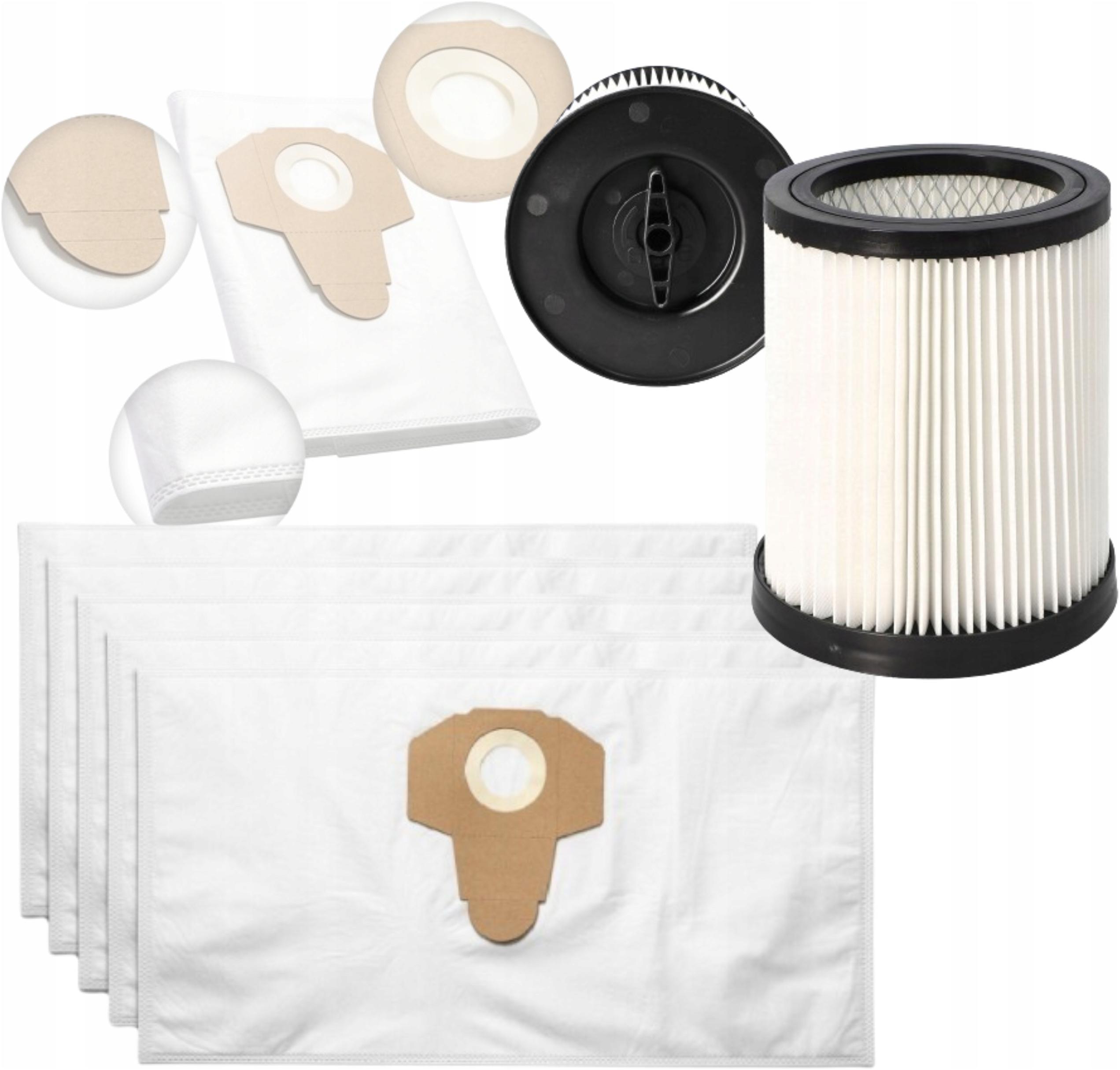 Sáčky do vysavače Parkside Pwd 25 A2 x10 Omyvatelný Filtr Zesílený