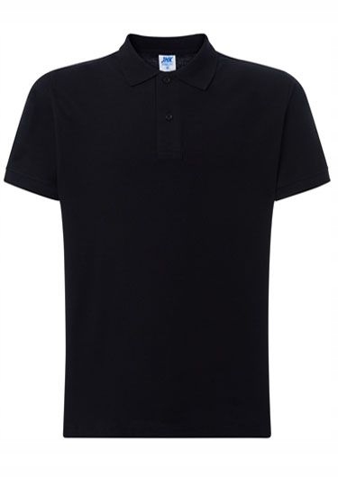 

Koszulka Polo męska polówka Jhk 210g czarna Bk M