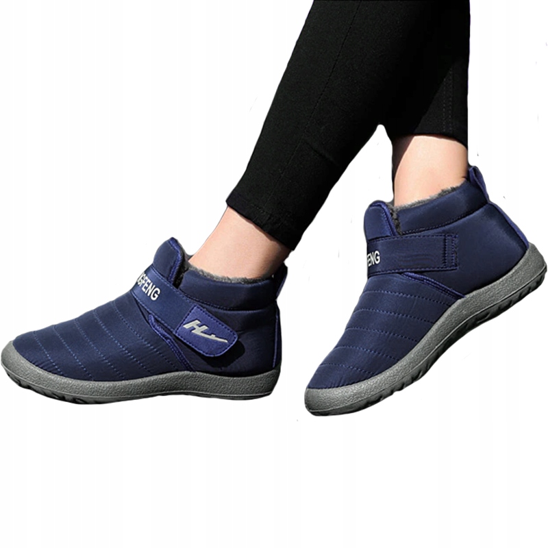 BUTY NA ŚNIEG ZIMOWE OCIEPLANE GRANAT UNISEX 43 Długość wkładki 27.5 cm