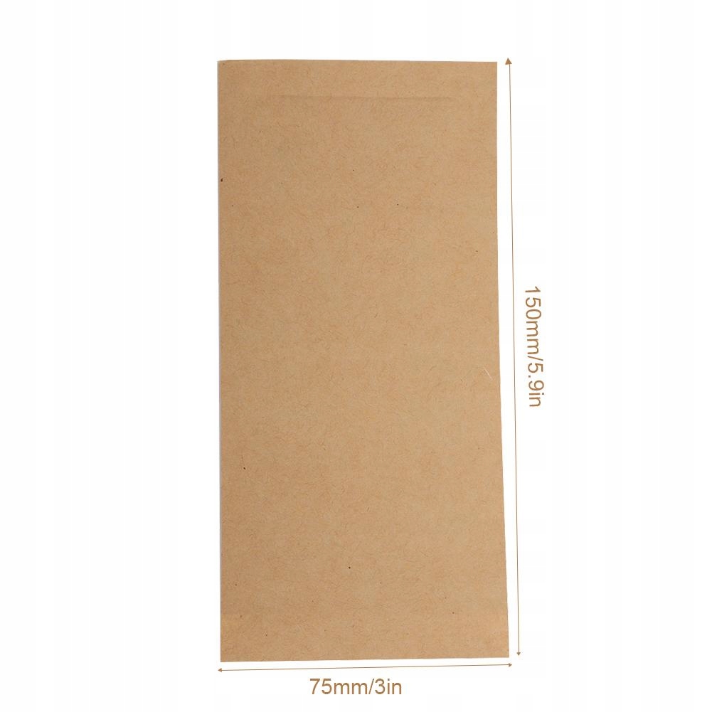 TOREBKI DO STERYLIZACJI PAPIEROWE 75X150 MM 100SZT Marka inna marka