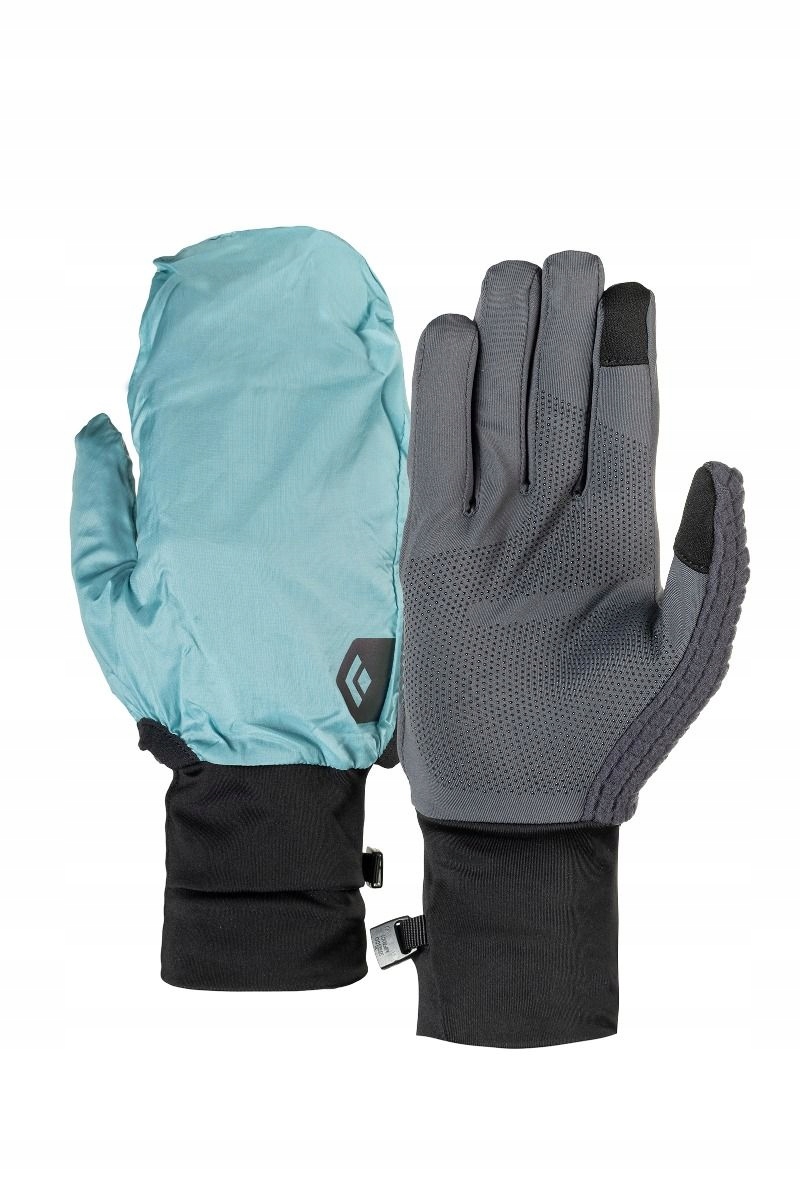 Black Diamond Rękawice trekkingowe Deploy Wind Hood czarne l