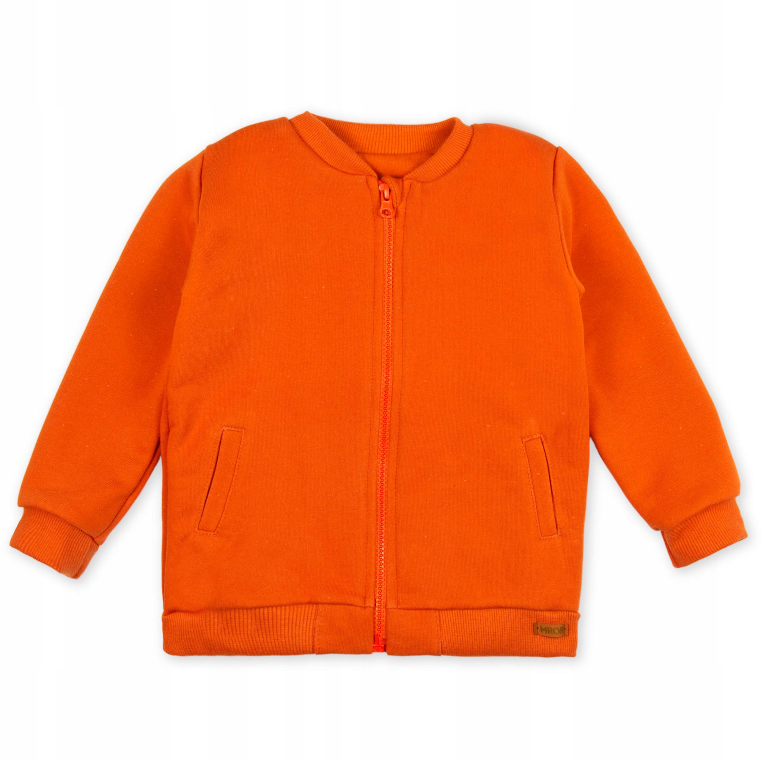 

Bluza Rozpinana ruda 68 dla niemowlaka wyprawka