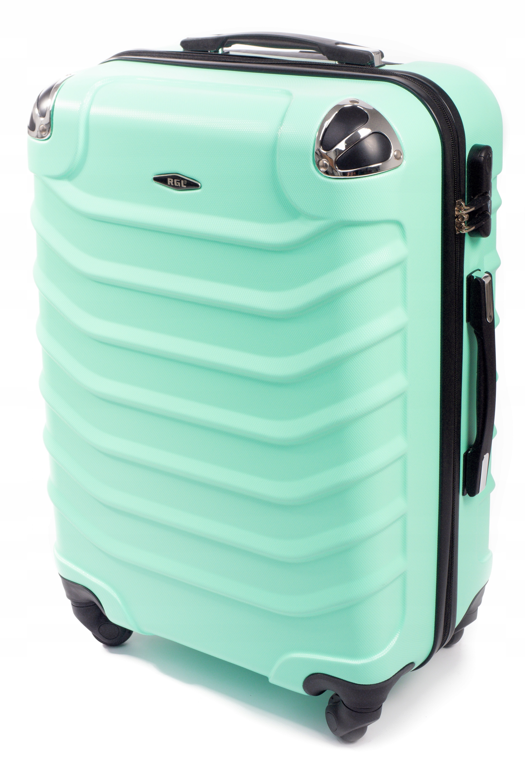 ŚREDNIA WALIZKA XL RGL podróżna TORBA bagaż 4 KOŁA Wielkość średnia