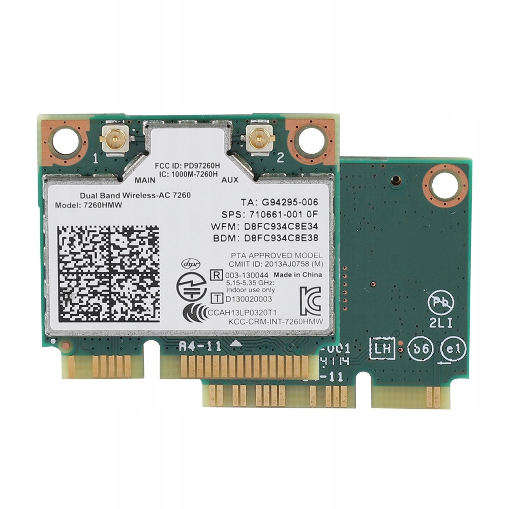 Modem Intel 7260AC MODUŁ WIFI BLUETOOTH