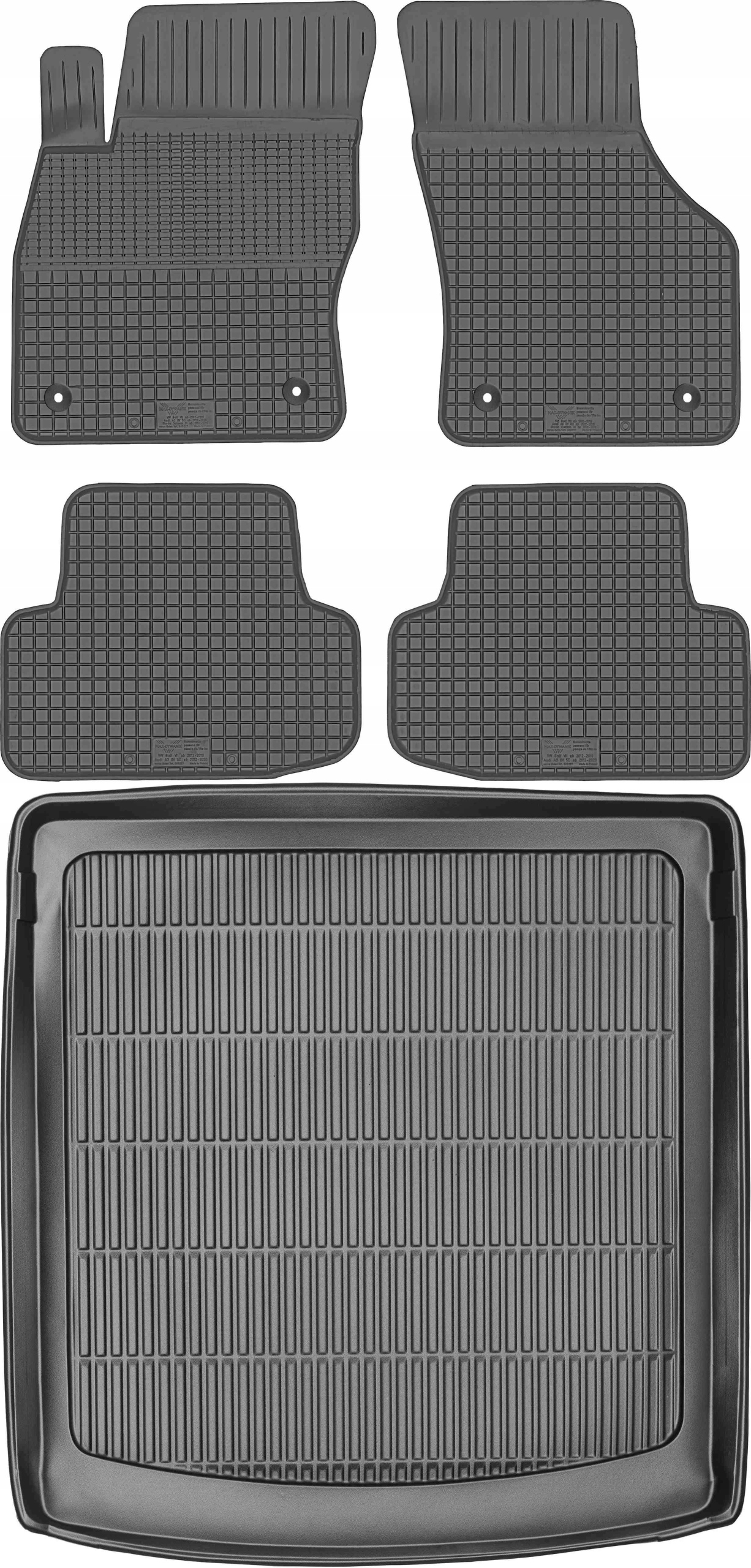 Vw Golf Kombi 2012-2020 Gumové stierače rohož batožinového priestoru