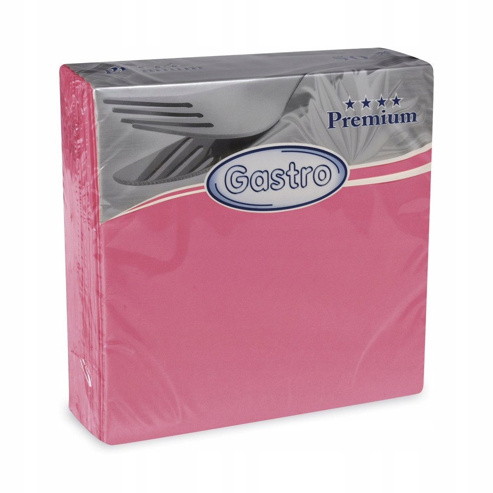 

Serwetki Flizelinowe Premium Fuksja 40 x 40cm 50x