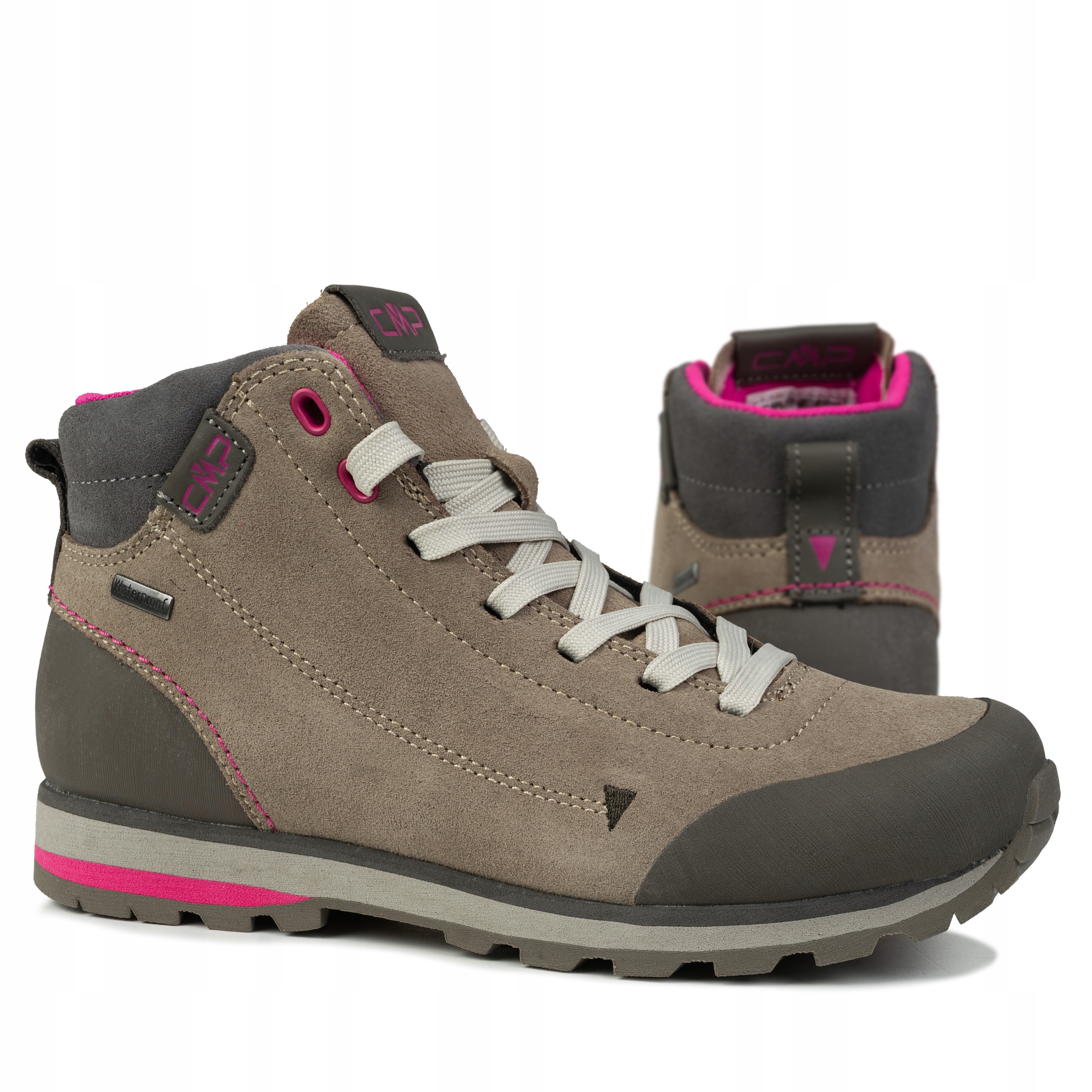 Dámské sportovní boty Cmp Elettra MID Wmn Hiking 38Q459606PF Wood Carminio
