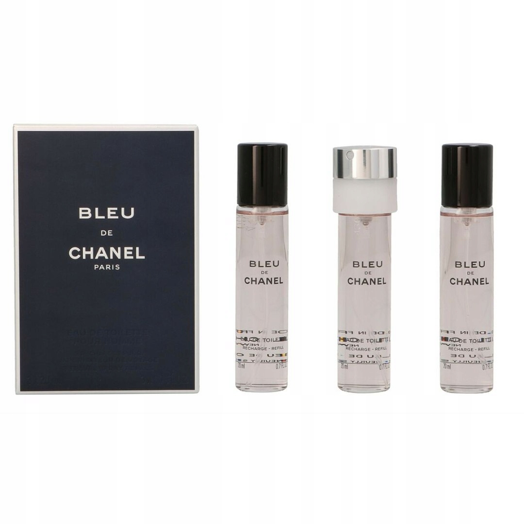 Sada parfémů pro muže Chanel Edt 3 díly Bleu de Chanel