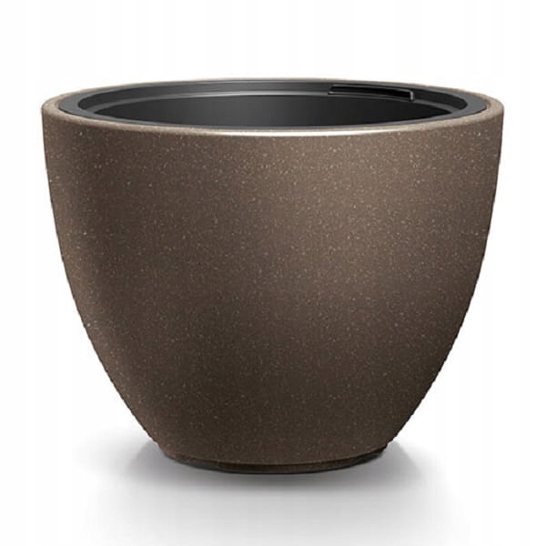 Doniczka Heos ECO Wood - Kawa, Średnica: 569 [mm]