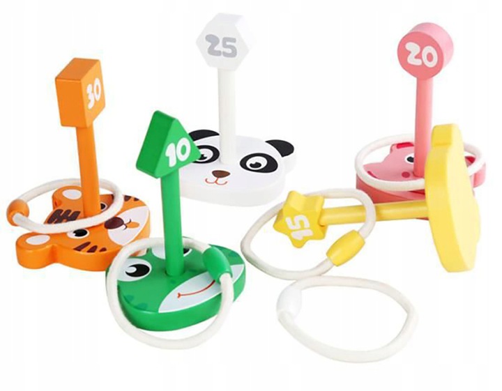 GRA ZRĘCZNOŚCIOWA DREWNIANA EDUKACYJNA MONTESSORI