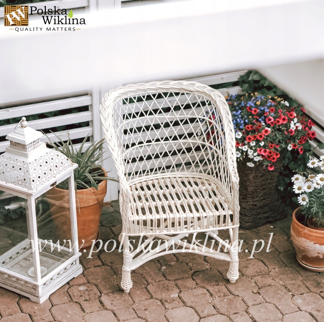 FOTEL WIKLINOWY REGAN WYBIELONY POLSKA WIKLINA Rodzaj tradycyjny