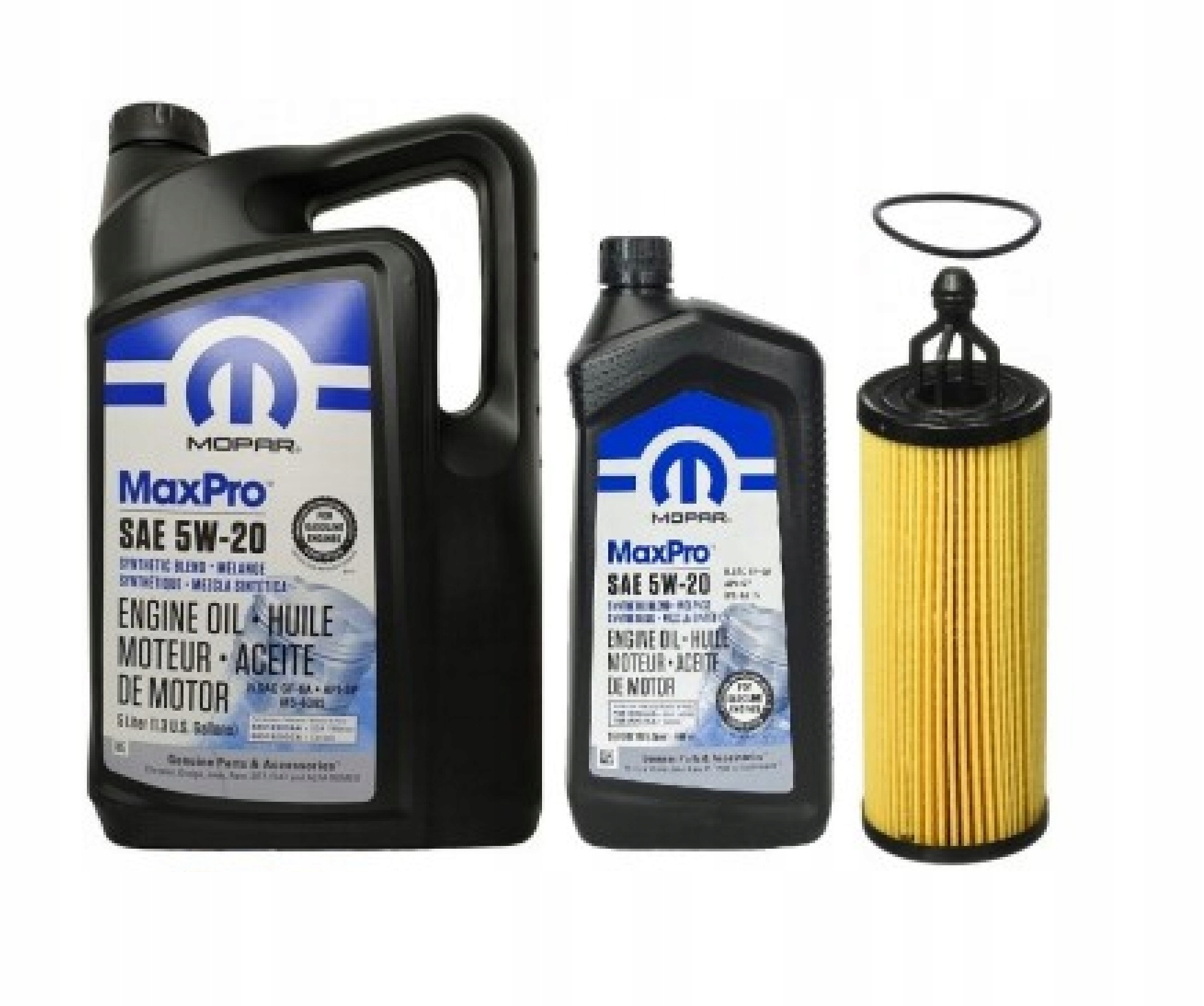 MOPAR 5W20 6L + FILTR CHALLENGER 3,6 2014-2022