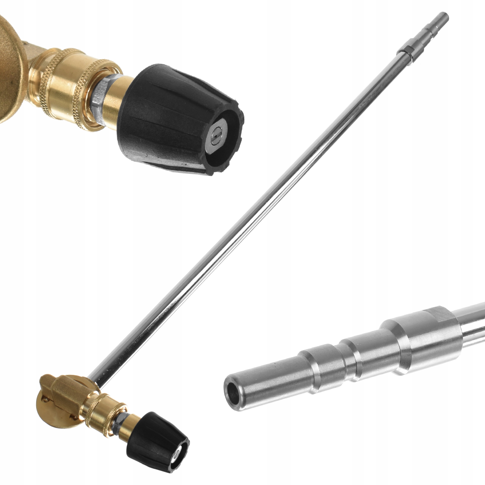 Lanca kątowa regulowana Kew D12 dysza płaska do myjki Karcher Kranzle Ehrle