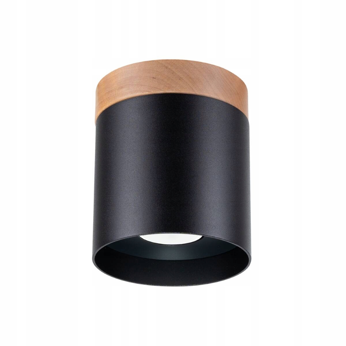 Stropný spot čierny Ø12 cm GU10 10W Rif Sollux Lighting