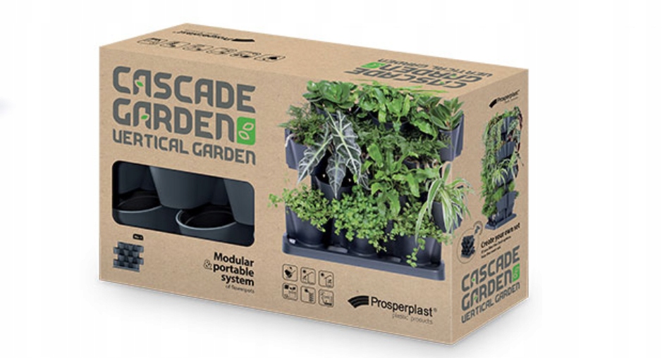 OGRÓD WERTYKALNY DONICZKI MODUŁOWE ZIELONA ŚCIANA Marka Prosperplast