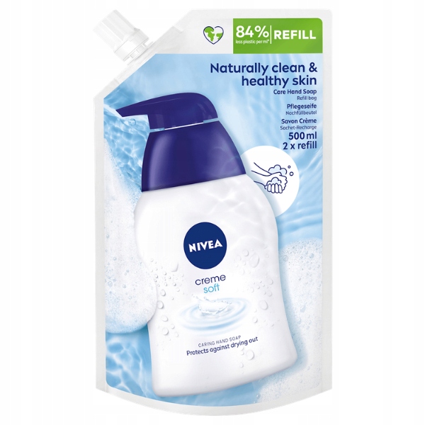 Nivea Creme Soft krémové tekuté mýdlo 500 ml