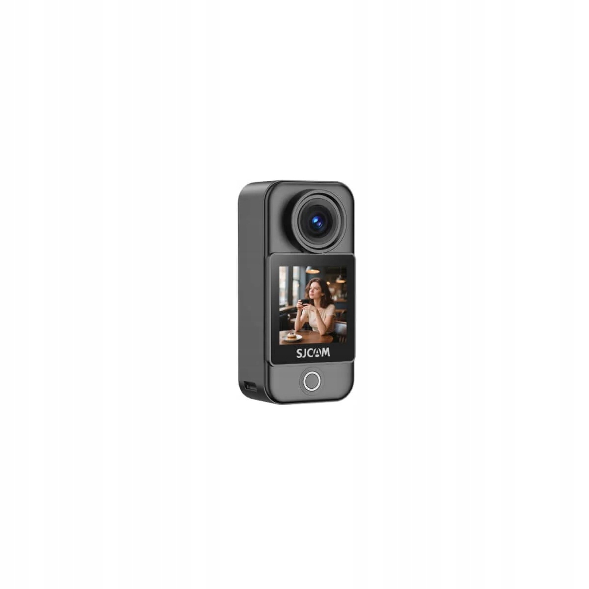 Mini sportovní kamera Sjcam C400 pocket Otočný displej Dálkové ovládání 4K