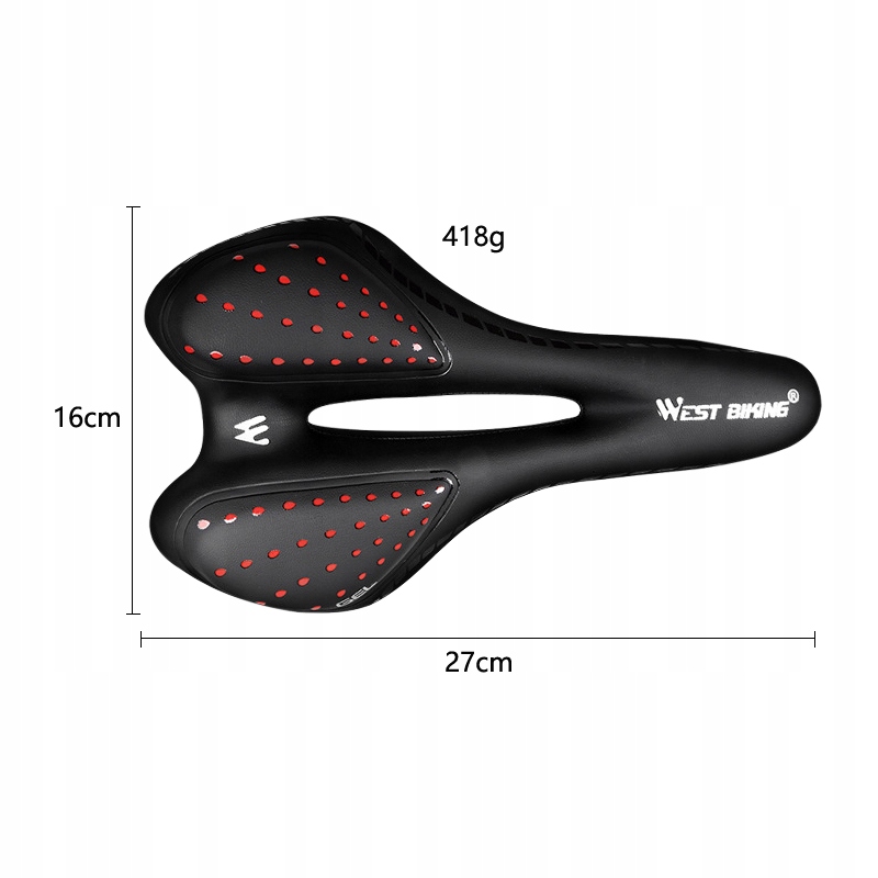 SIODEŁKO ROWEROWE MIĘKKIE SPORTOWE SZOSA / MTB Model 1086
