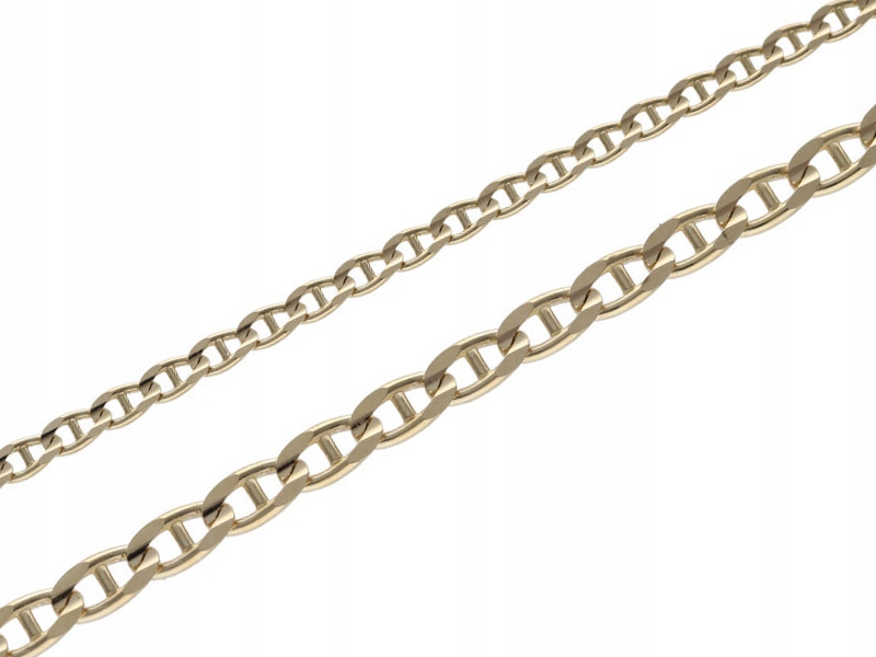 Zlatý řetízek 585 gucci 45cm Křest Komun žluté zlato 14K dárek